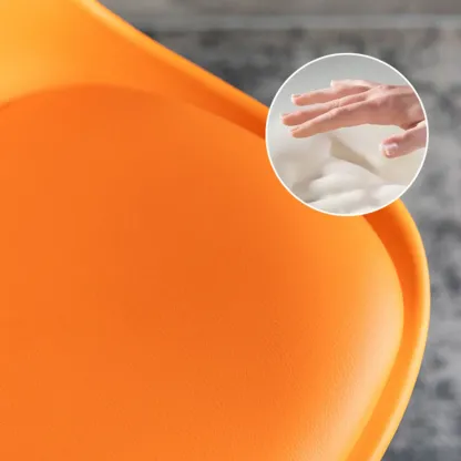 Kitchen Bucket Adjustable Plastic Swivel Bar Stools Image - 17
