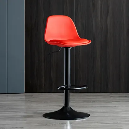 Kitchen Bucket Adjustable Plastic Swivel Bar Stools Image - 18