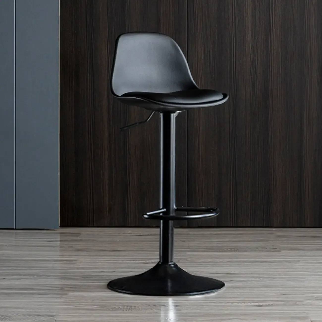 Kitchen Bucket Adjustable Plastic Swivel Bar Stools Image - 20