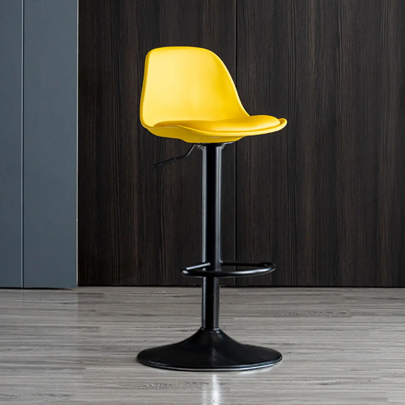 Kitchen Bucket Adjustable Plastic Swivel Bar Stools Image - 21 | homeyfad