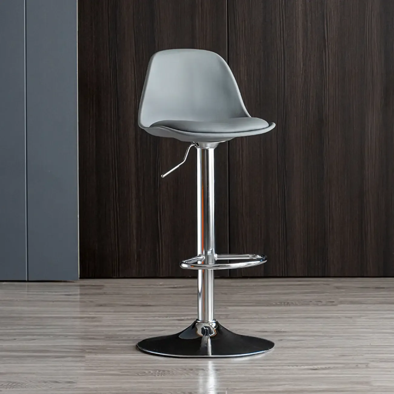 Kitchen Bucket Adjustable Plastic Swivel Bar Stools Image - 22