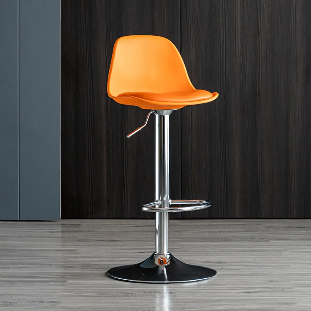 Kitchen Bucket Adjustable Plastic Swivel Bar Stools Image - 25