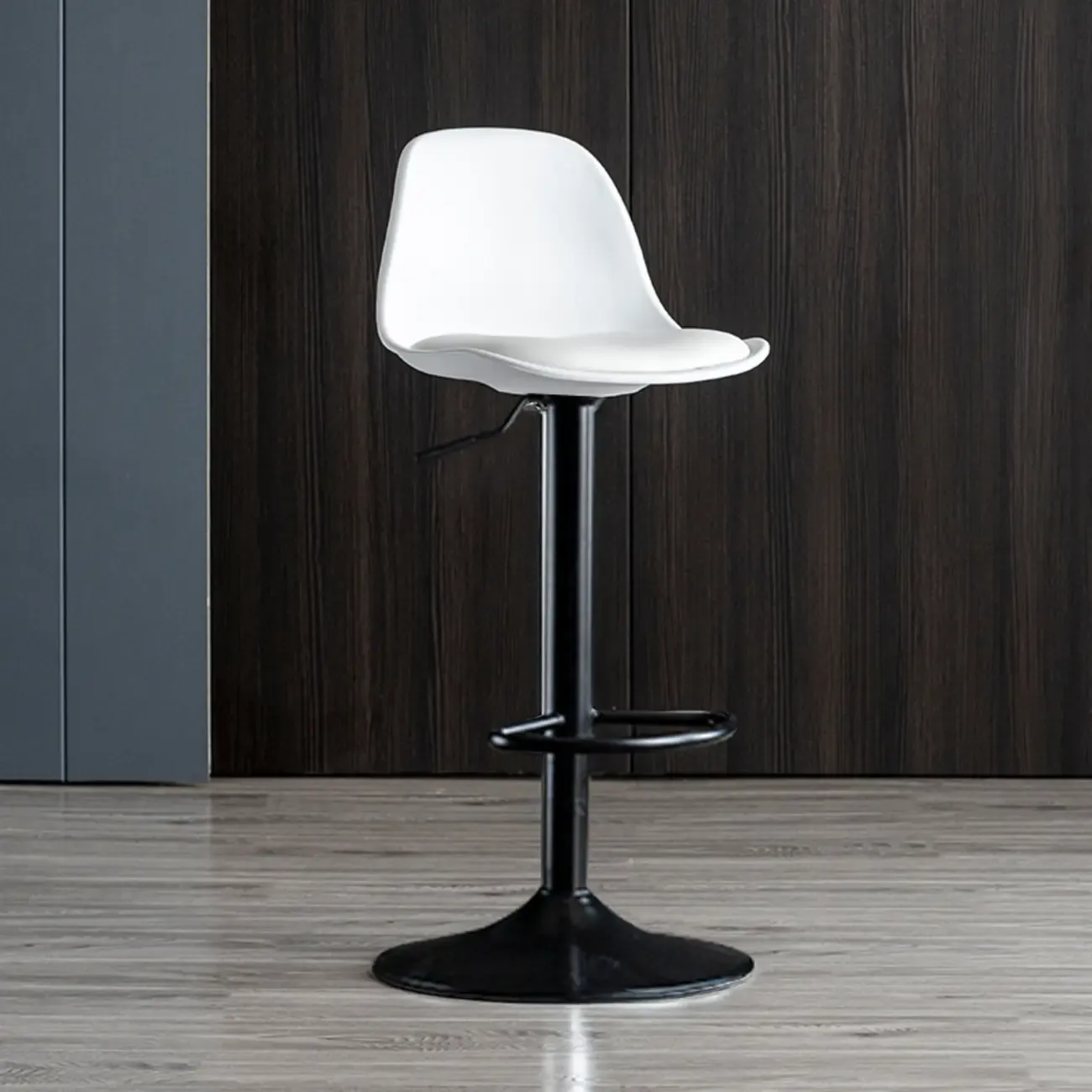Kitchen Bucket Adjustable Plastic Swivel Bar Stools Image - 26
