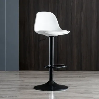 Kitchen Bucket Adjustable Plastic Swivel Bar Stools Image - 26
