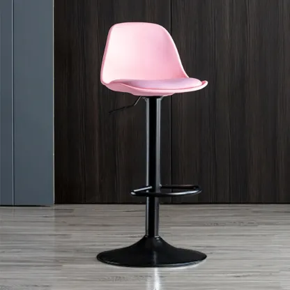 Kitchen Bucket Adjustable Plastic Swivel Bar Stools Image - 27