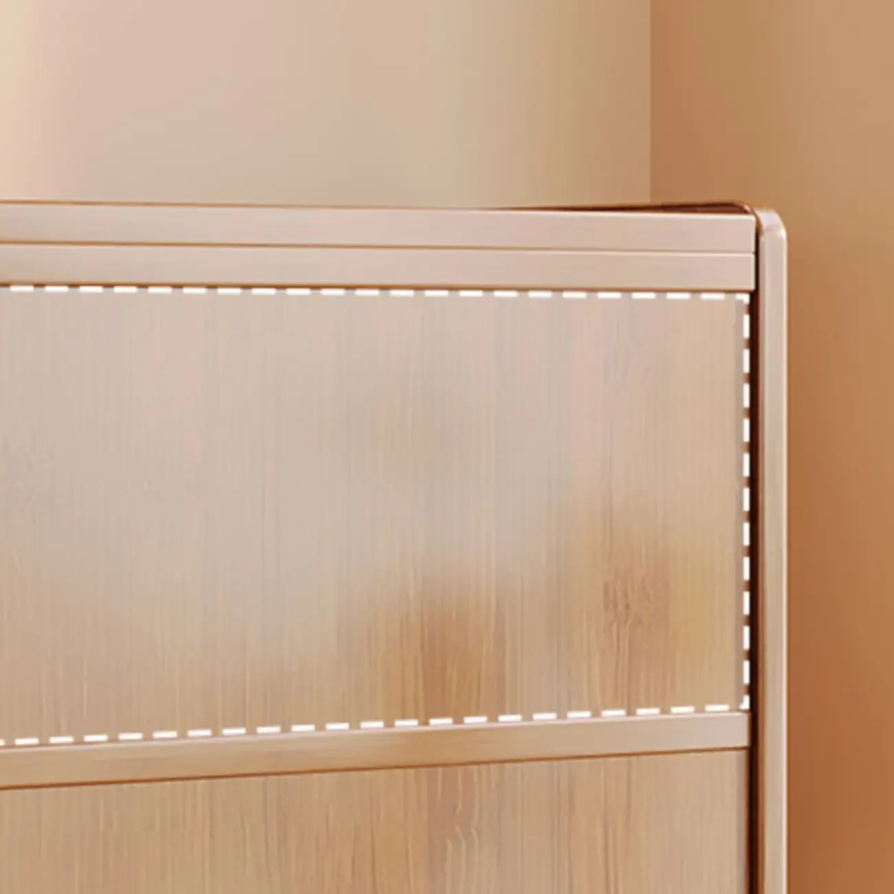 Modern Ladder Brown Wood Bookcase for Office Storage Image - 13 | homeyfad