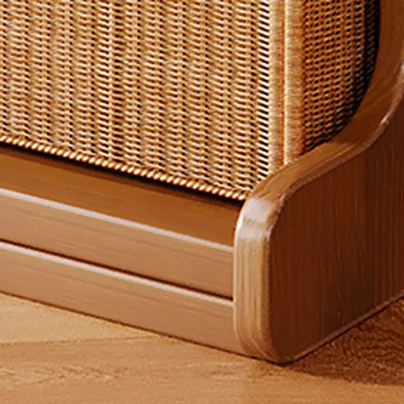 Modern Ladder Brown Wood Bookcase for Office Storage Image - 16