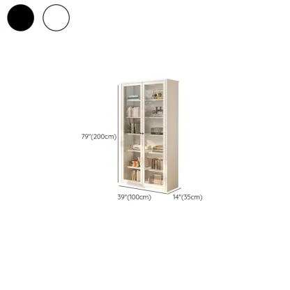 Tall 6-Layer Display Cabinet with Glass Doors Image - 30