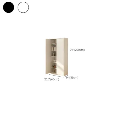 Tall 6-Layer Display Cabinet with Glass Doors Image - 36