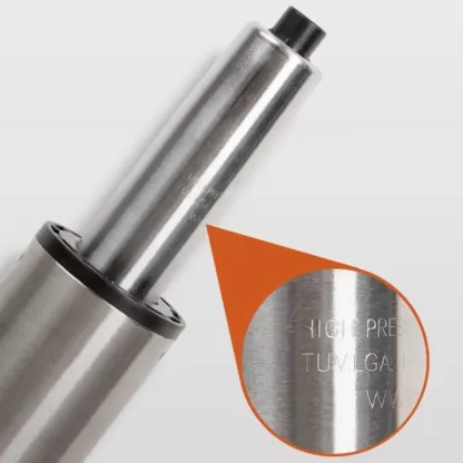 Adjustable Height Swivel Distressed Leather Bar Stools with Back Image - 12