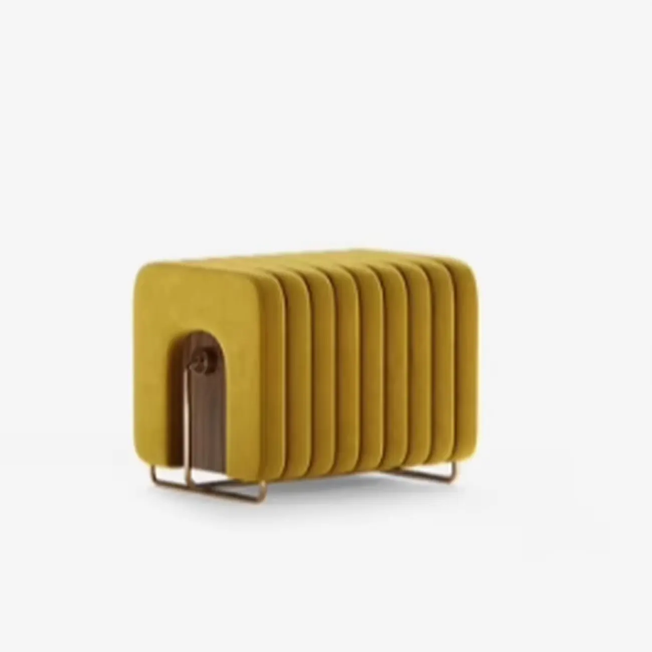 Rectangular Simple Long Upholstered Bedroom Bench Image - 4 | homeyfad