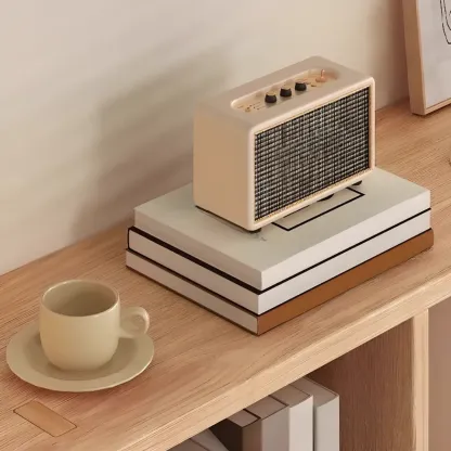 Natural Finish Wooden Storage Simple Narrow Bookcase Image - 15