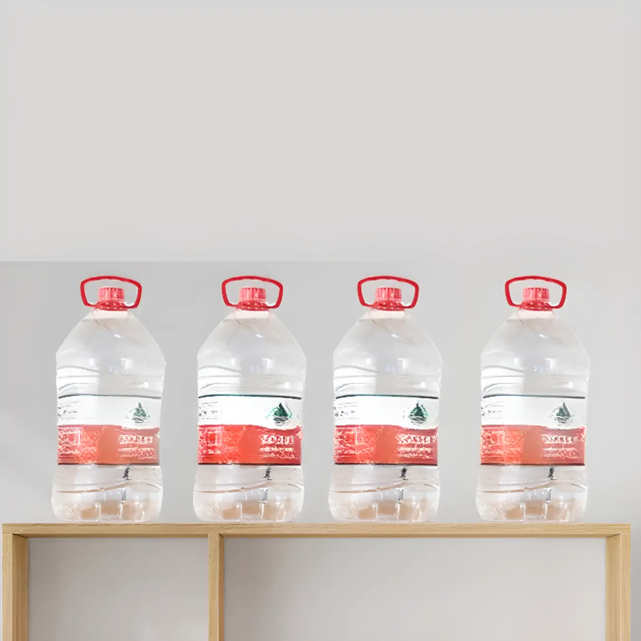 Modern Wooden 3-Tier Open Back Wall-Mounted Bookcase Image - 9 | homeyfad