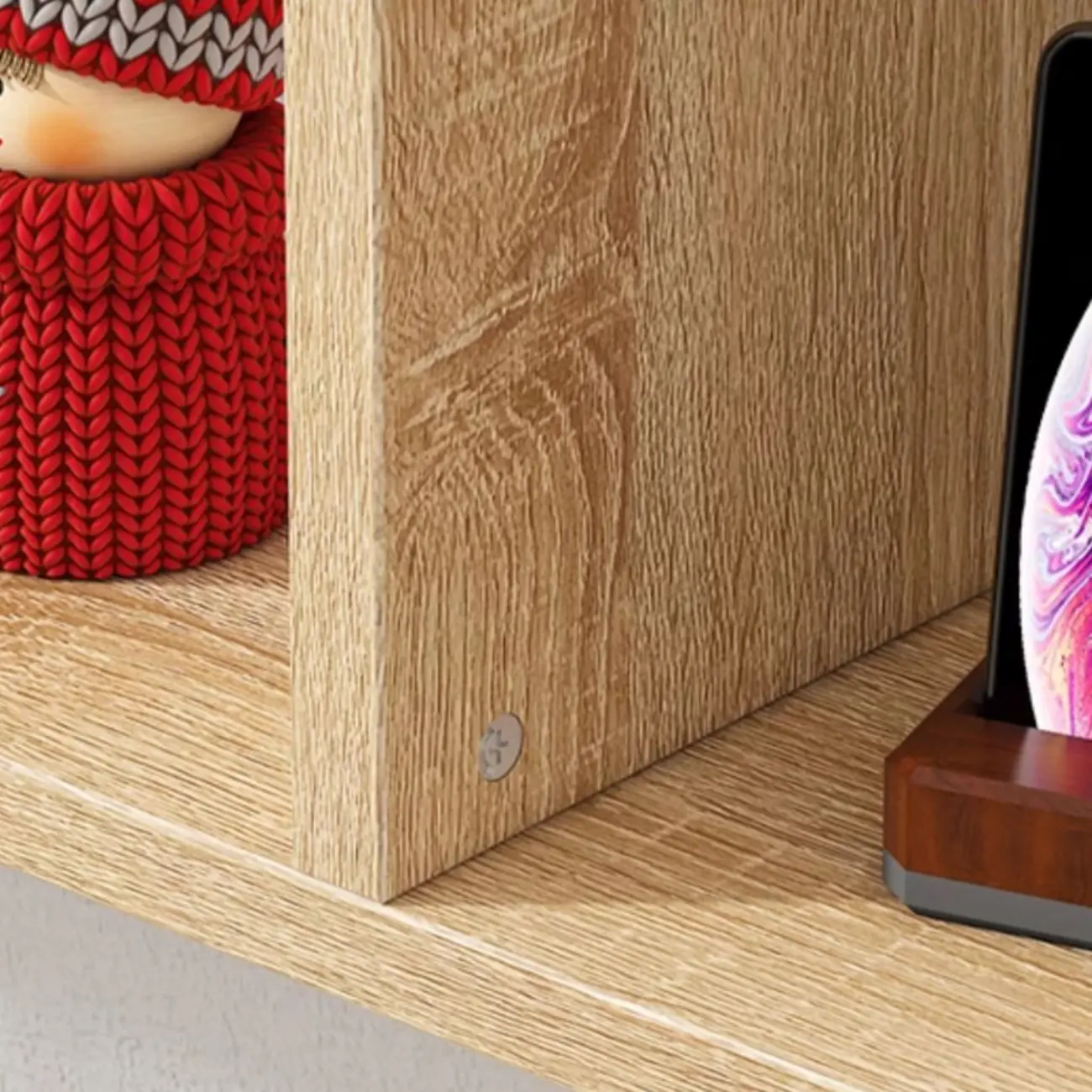 Modern Wooden 3-Tier Open Back Wall-Mounted Bookcase Image - 13 | homeyfad