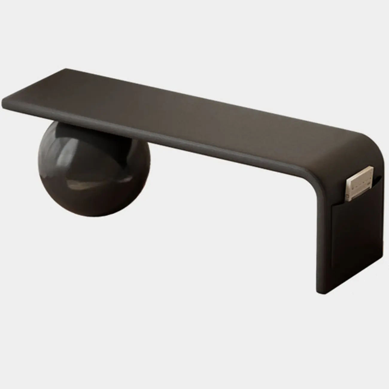 Decorative Square Wood and Leather Cushioned Sitting Bench Image - 11 | homeyfad