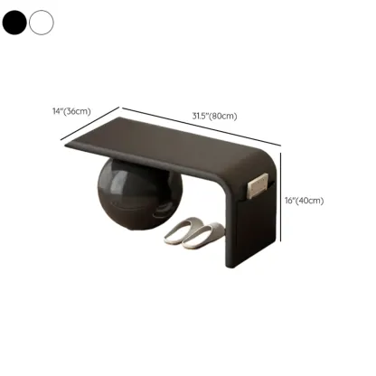 Decorative Square Wood and Leather Cushioned Sitting Bench Image - 13