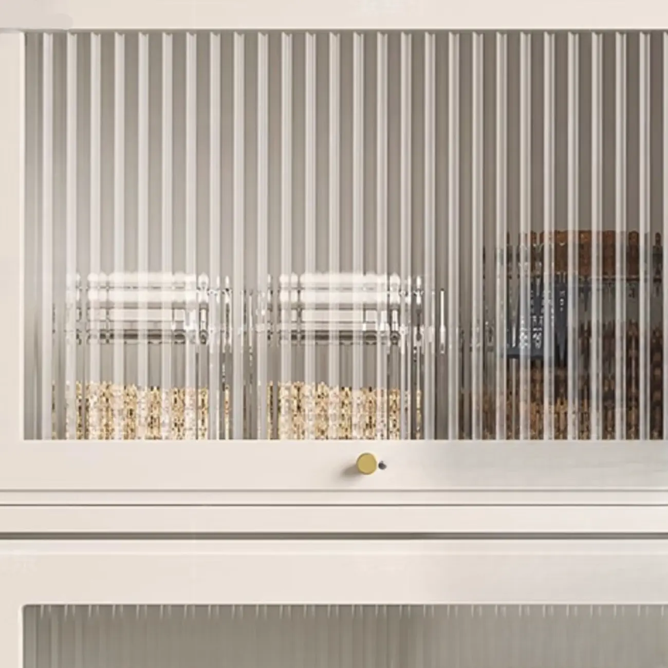 Flooring Accent Cabinet with Container Storage, Self-supporting Design Image - 5 | homeyfad