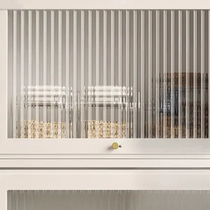 Flooring Accent Cabinet with Container Storage, Self-supporting Design Image - 5