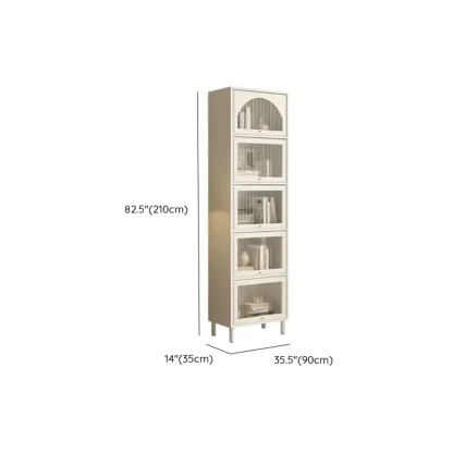 Flooring Accent Cabinet with Container Storage, Self-supporting Design Image - 46