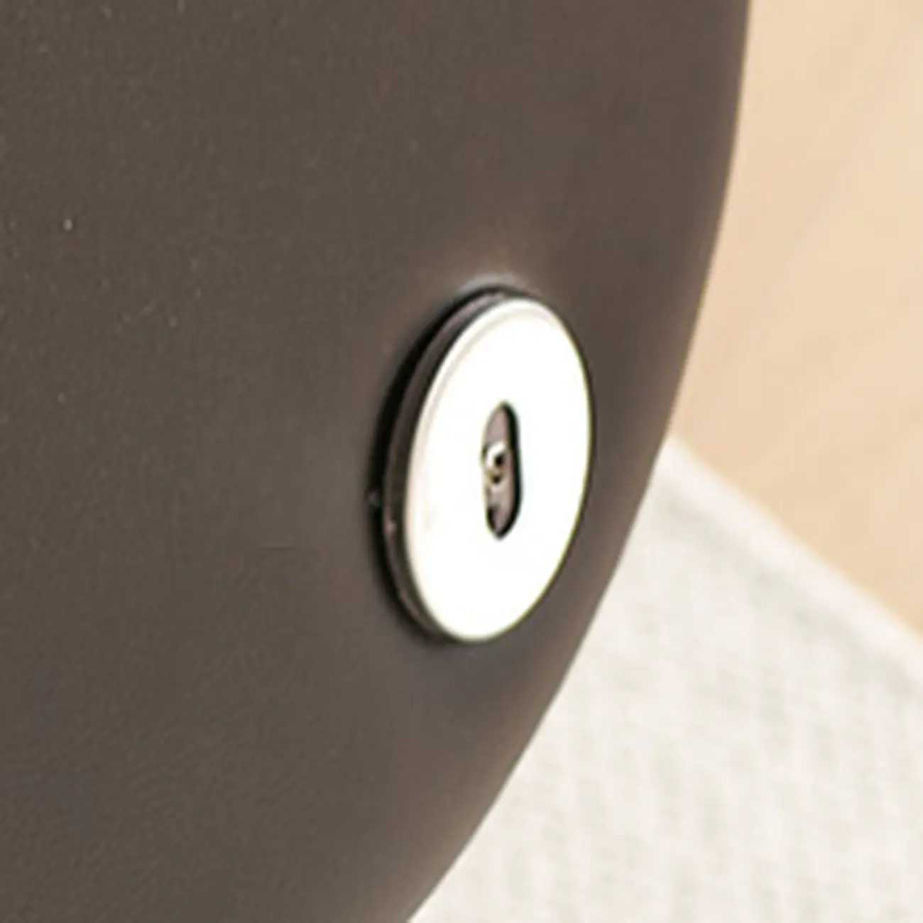 Tufted Brown Leather Recliner Massage Swivel Ergonomic Chair Image - 5 | homeyfad