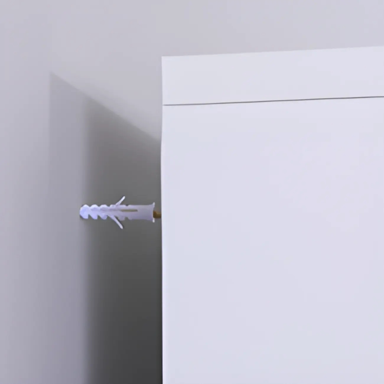 Modern Metal 2-Tier Closed Back Bookcase with Doors Image - 26 | homeyfad