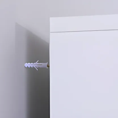 Modern Metal 2-Tier Closed Back Bookcase with Doors Image - 26