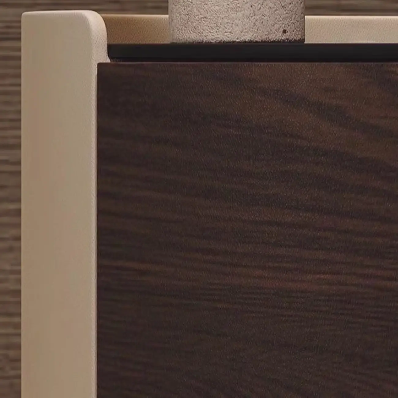 Narrow Pine Wood Soft-Close 2 Tier Round Bedside Table Image - 9 | homeyfad