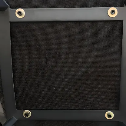 Simple Low Back Faux Leather Dining Chair with Alloy Legs Image - 14