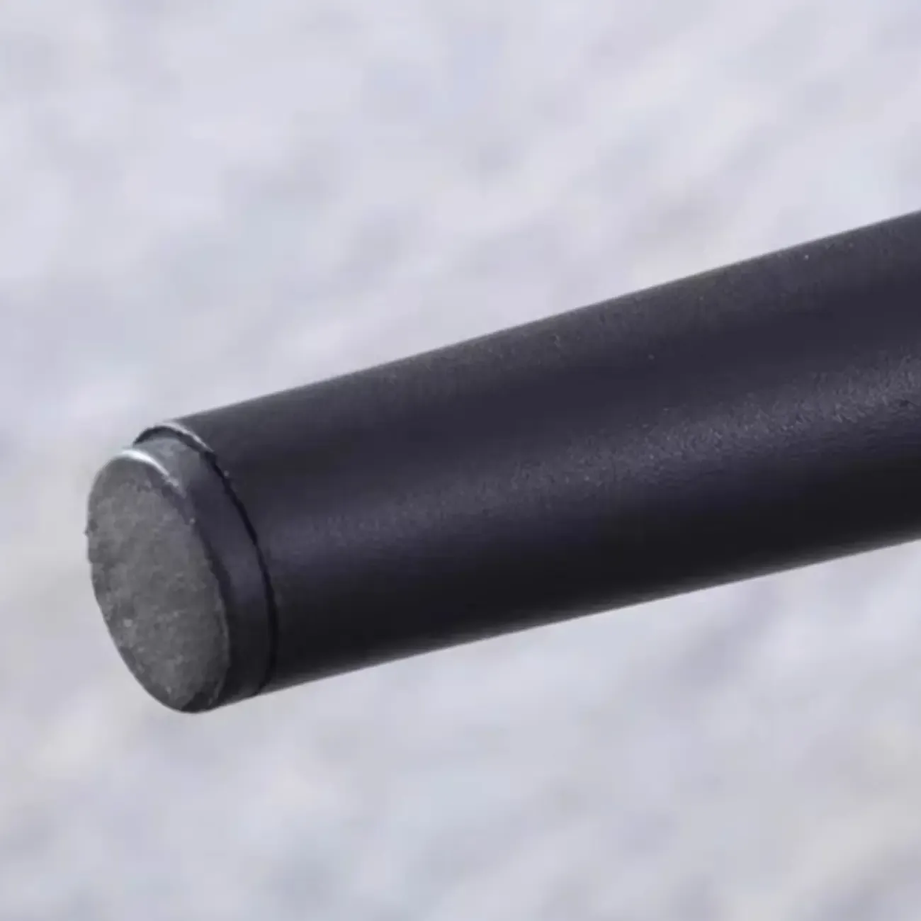 Modern Faux Leather Open Back Armless Dining Chair Image - 15