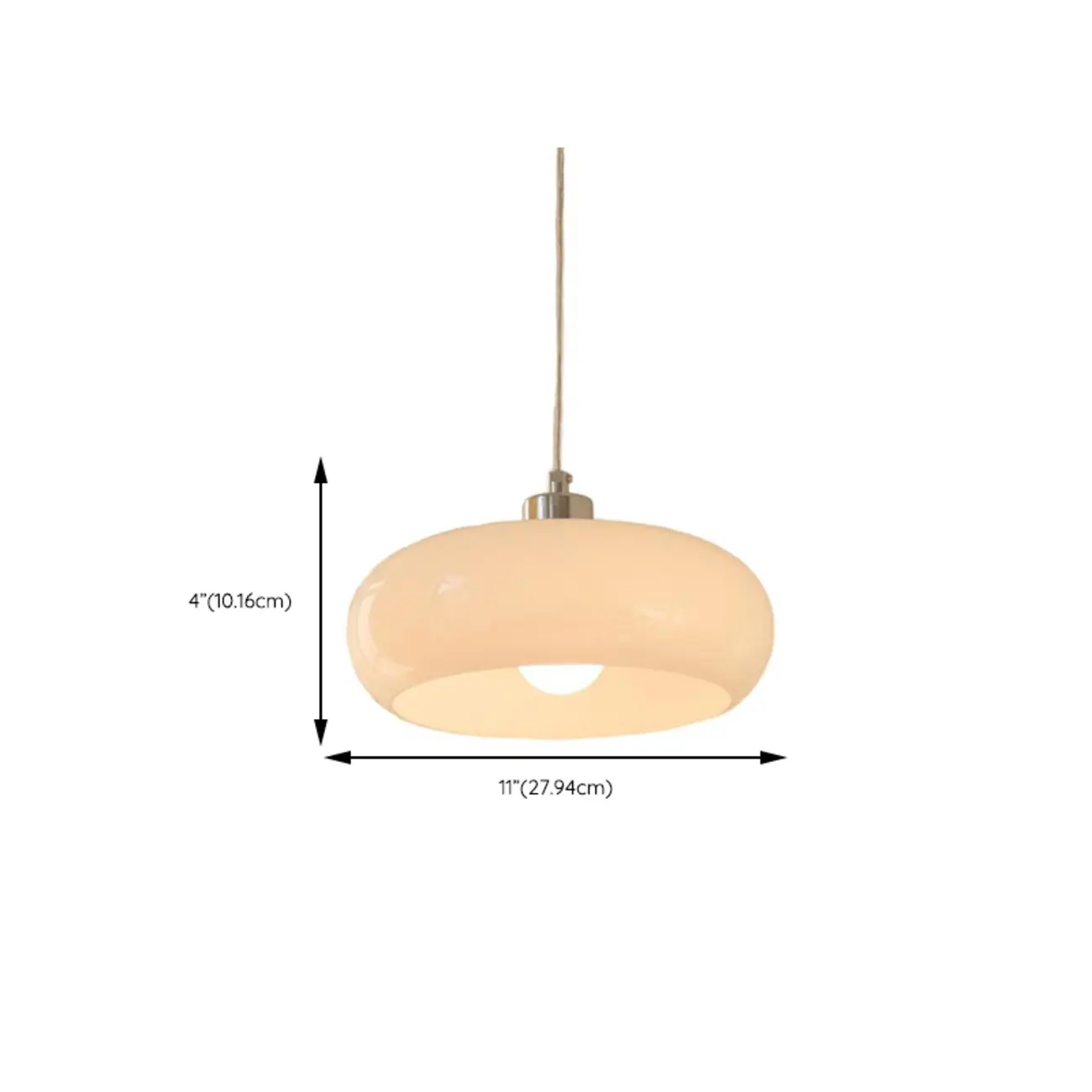 Modern Glass Silver Geometric Kitchen Pendant Light | homeyfad