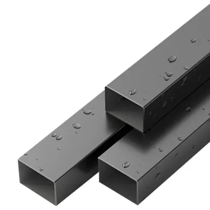 Modern Faux Leather Open Low Back Armless Dining Chair Image - 5