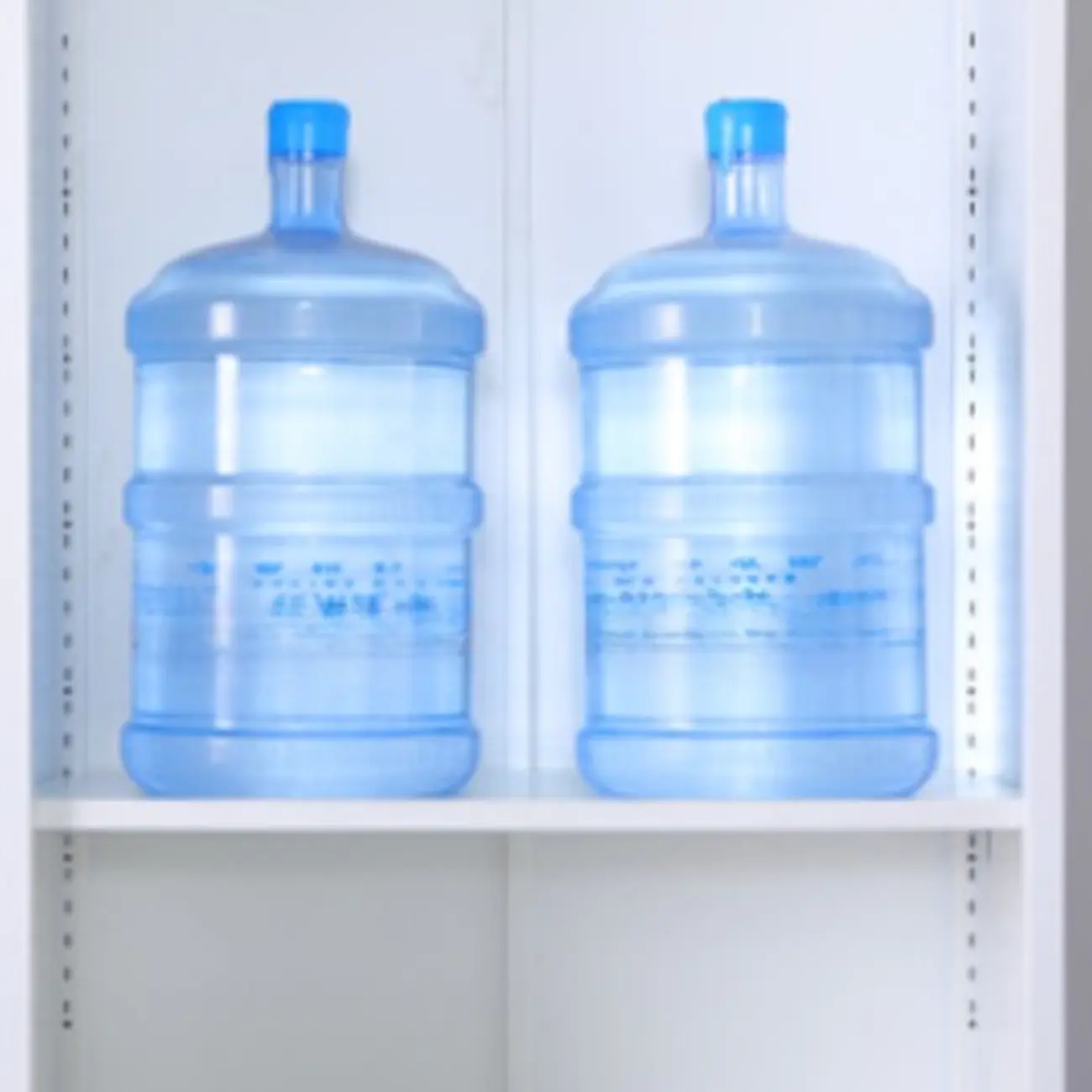 Stylish 4-Tier Metal Glass White Bookcase with Doors Image - 5 | homeyfad