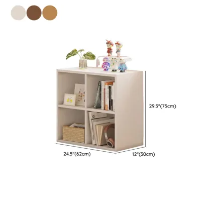 Modern Wood Cube Wood  Bookcase with Versatile Storage Image - 17