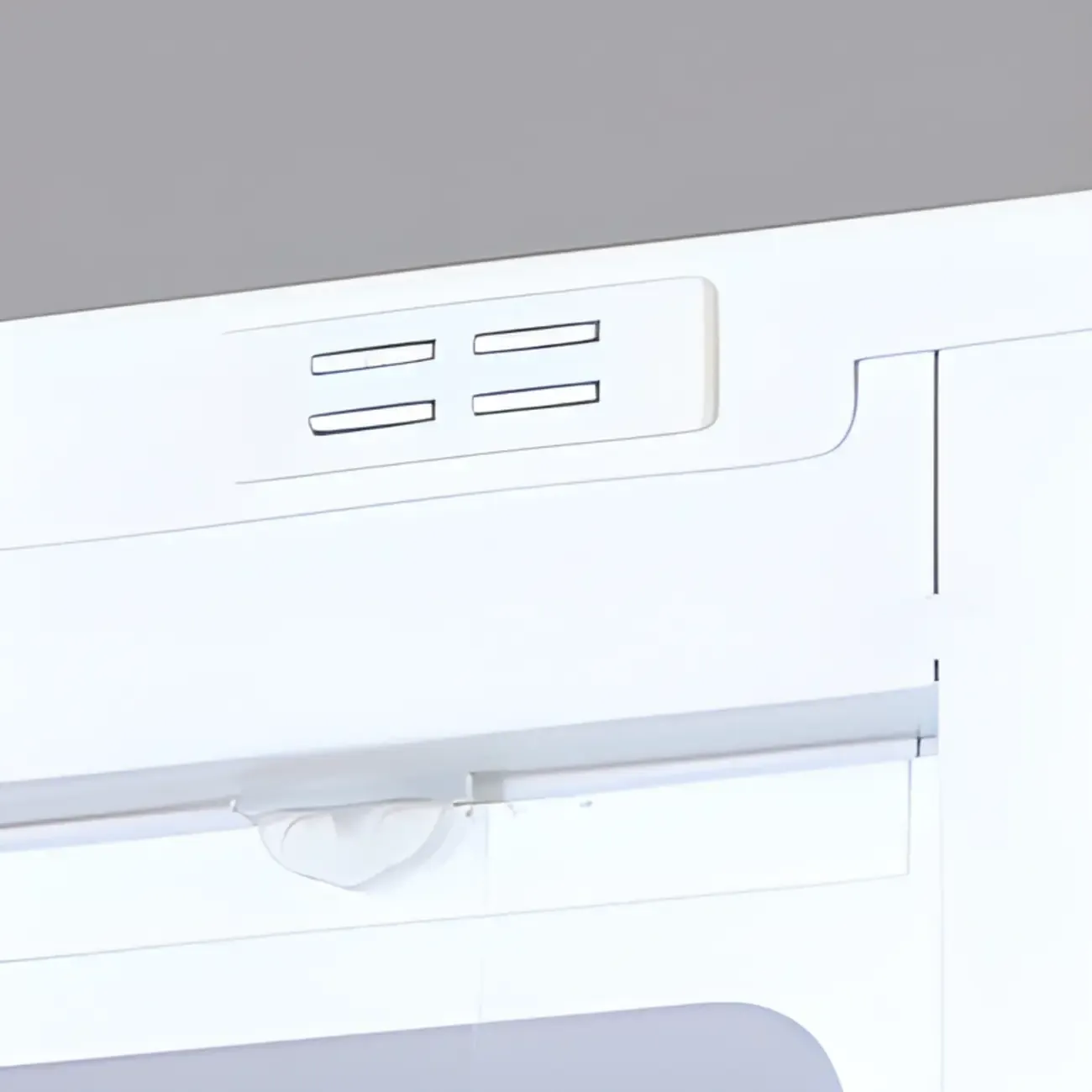 Modern Glass Door 3-Shelf Steel Green Frame Bookcase Image - 16