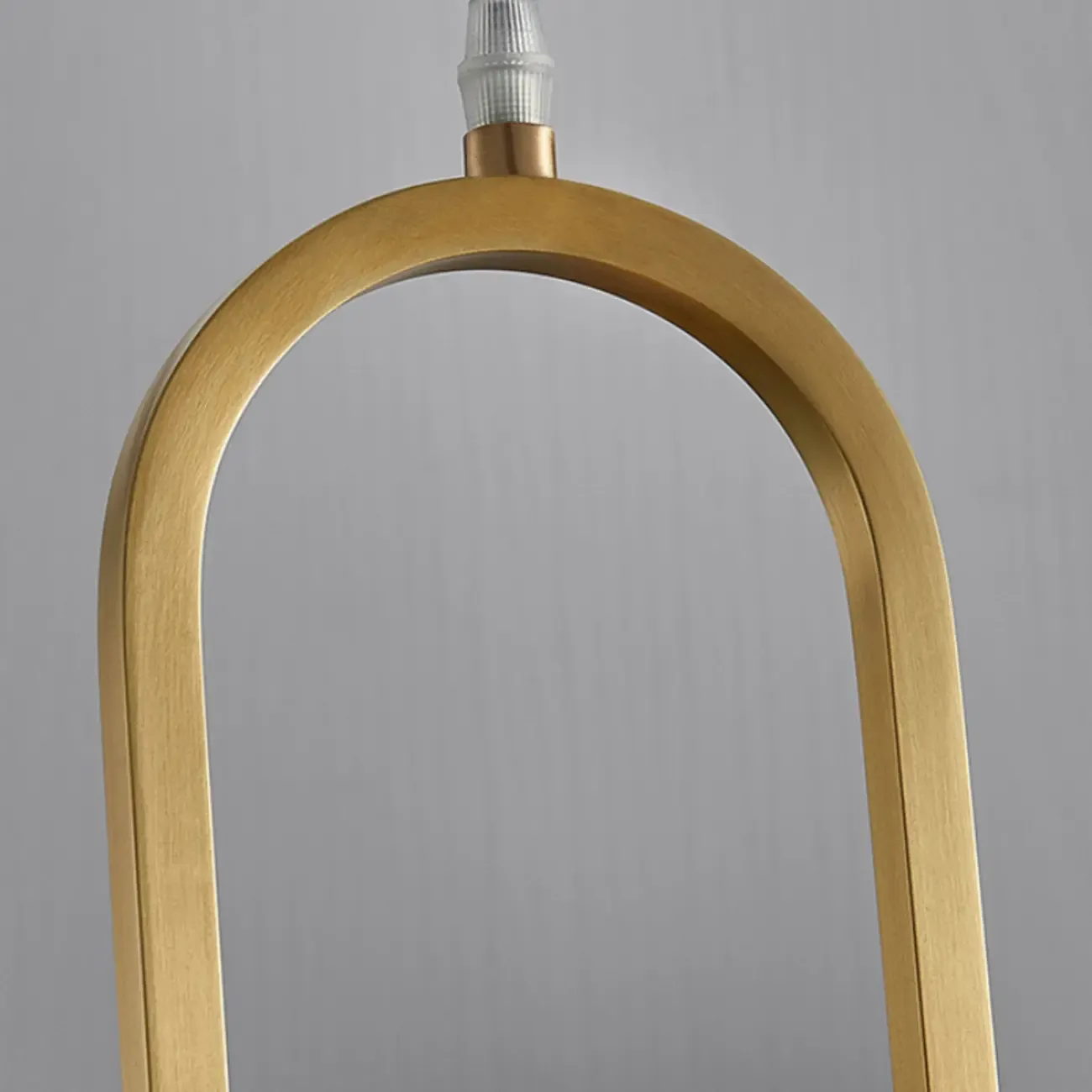 Adjustable Stone Metal Cylinder Pendant Light Image - 10