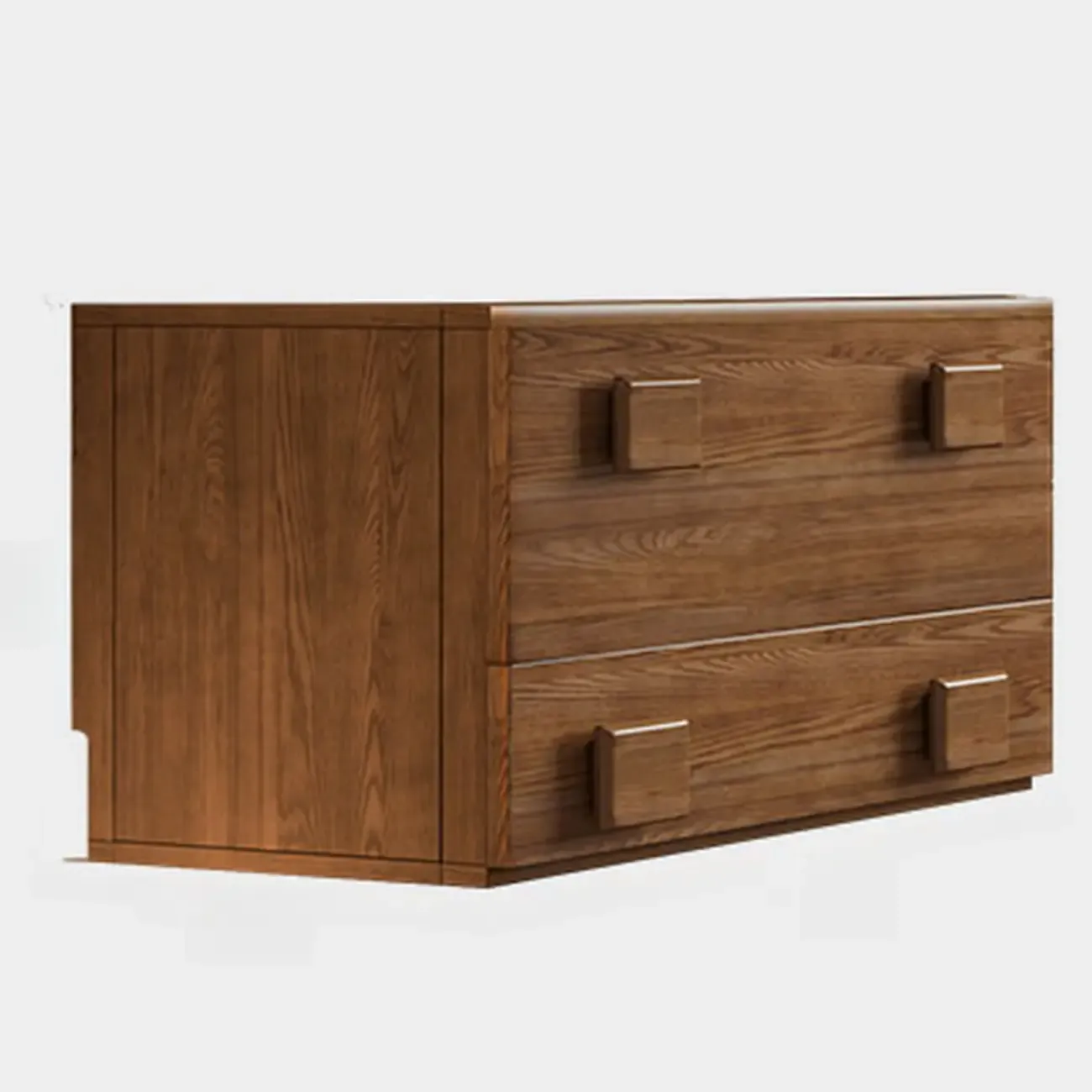 Drop-down Wood Chest Of Drawers Cabinet Mid-Century Modern | HomeyFad
