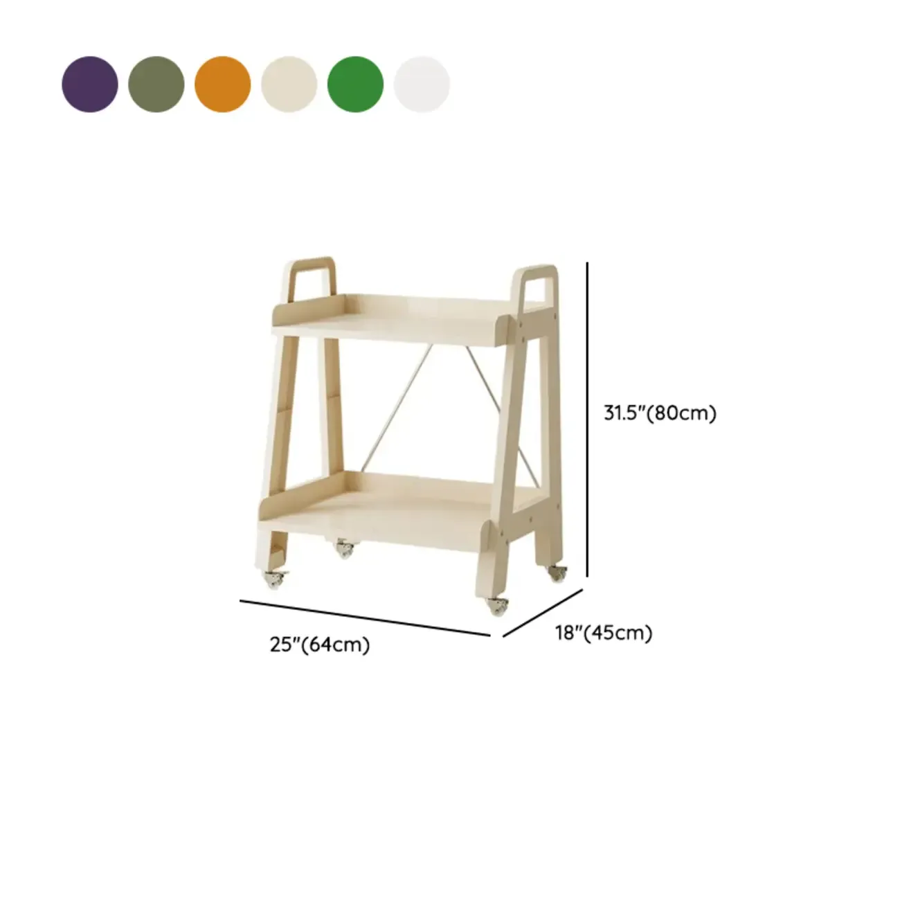 Modern Milky White Four Legs Acrylic Sofa End Table Image - 22