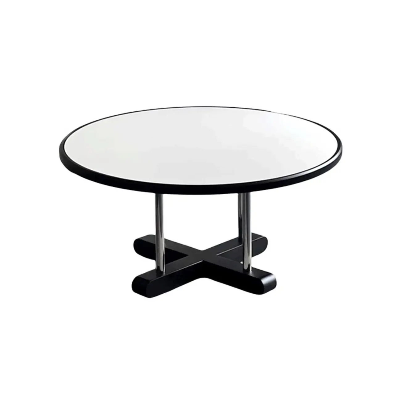 Vintage Round Stone Top Pedestal Base Side Table Image - 8 | homeyfad