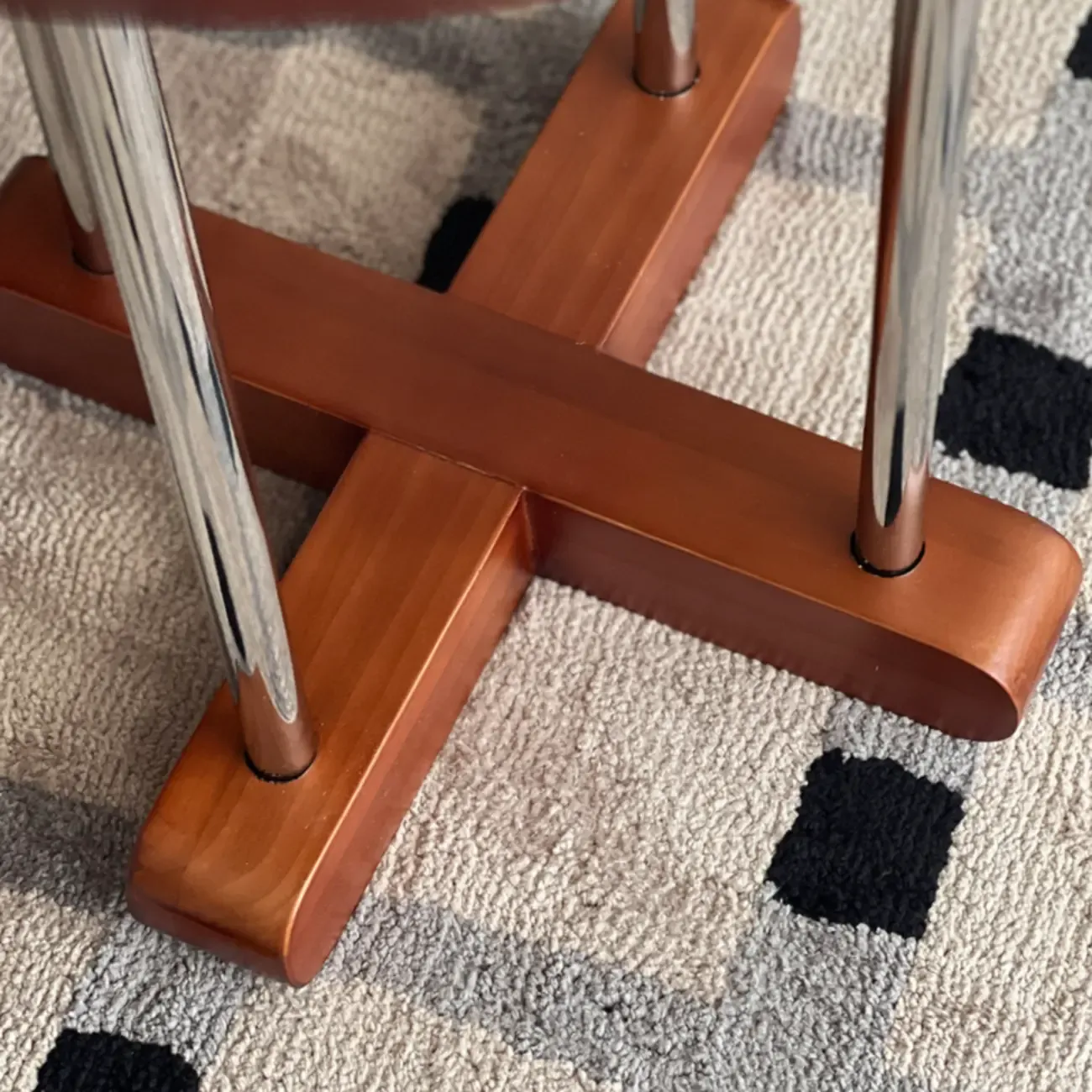 Vintage Round Stone Top Pedestal Base Side Table Image - 4