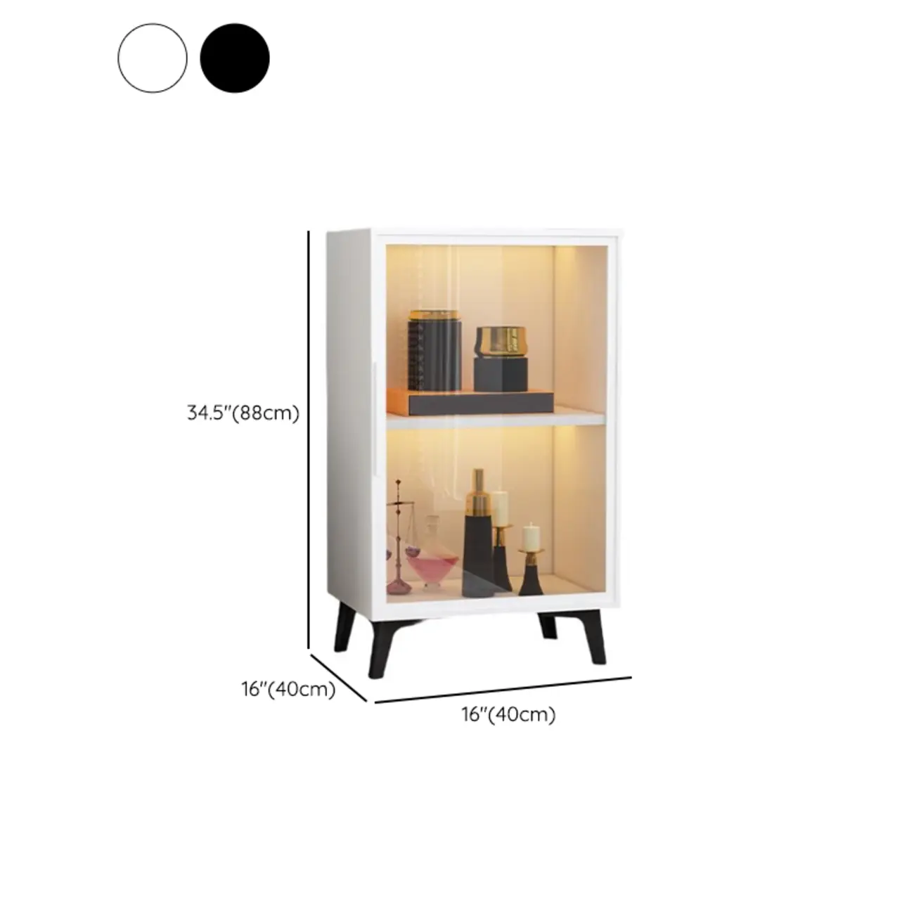 Floor Modern Metal Shelf Glass Doors Display Cabinet #size | homeyfad