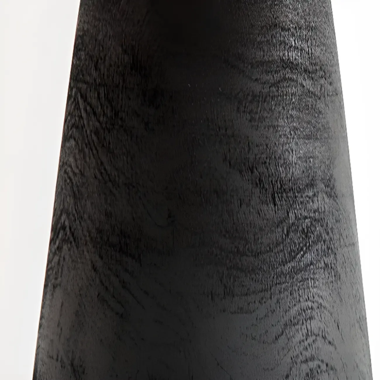 Modern Geometric Fabric Shade Wood Floor Lamp Image - 8