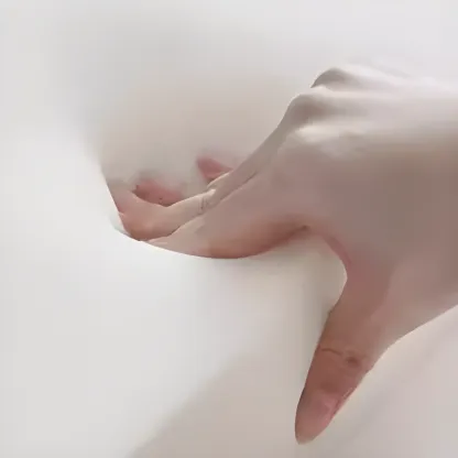 Modern Khaki Accent Chair with Arms and Fixed Back Image - 5