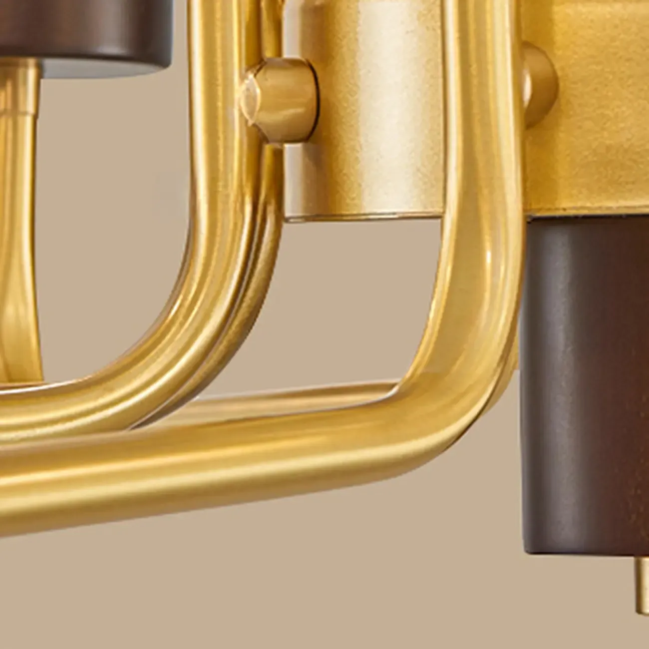 Elegant Flower Shape Orb Chandelier With Glass Shade Image - 14