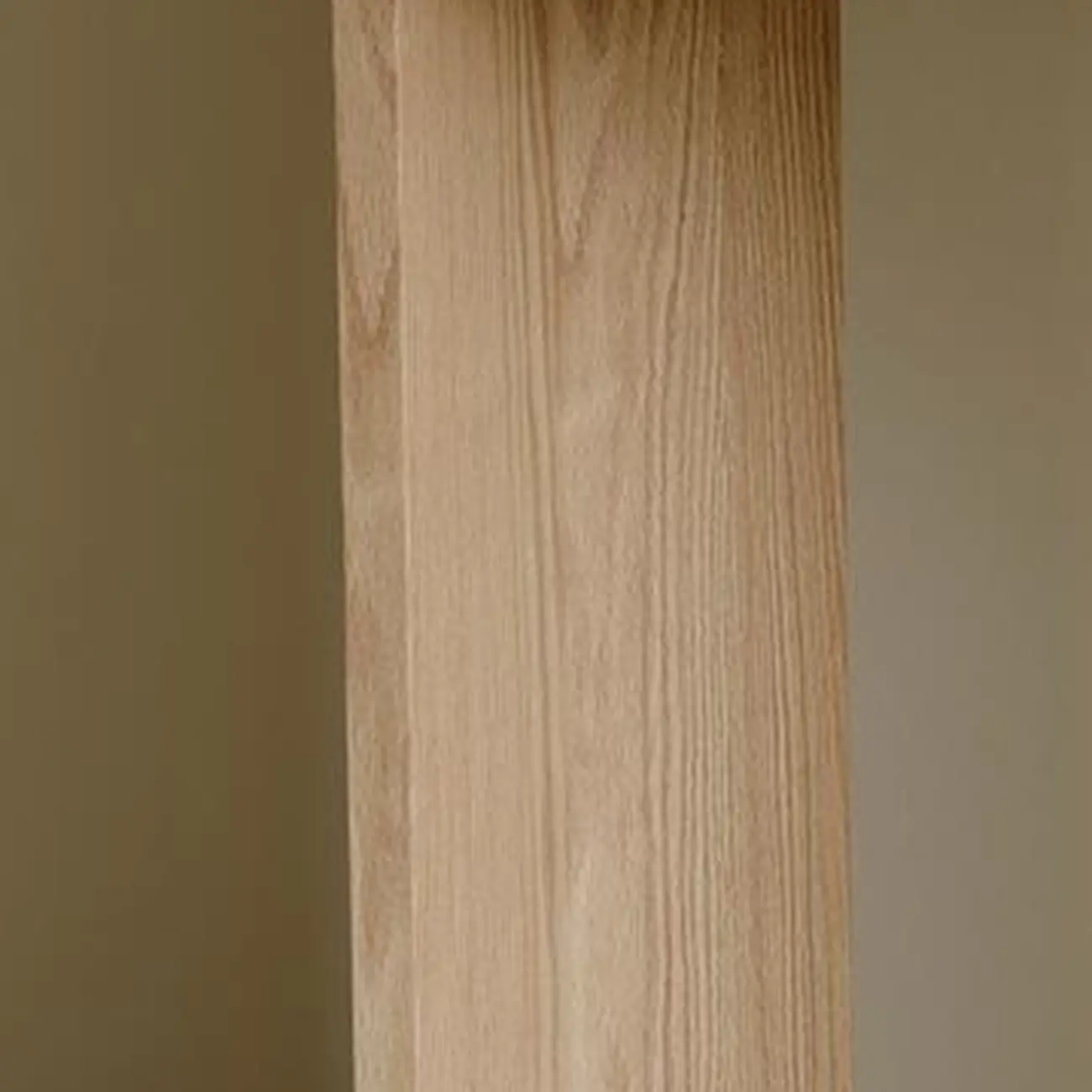 Minimalist Natural Wood Console Table With Dual Base Image - 7 | homeyfad