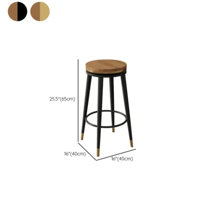 Counter Height Modern Metal Bar Stools #size
