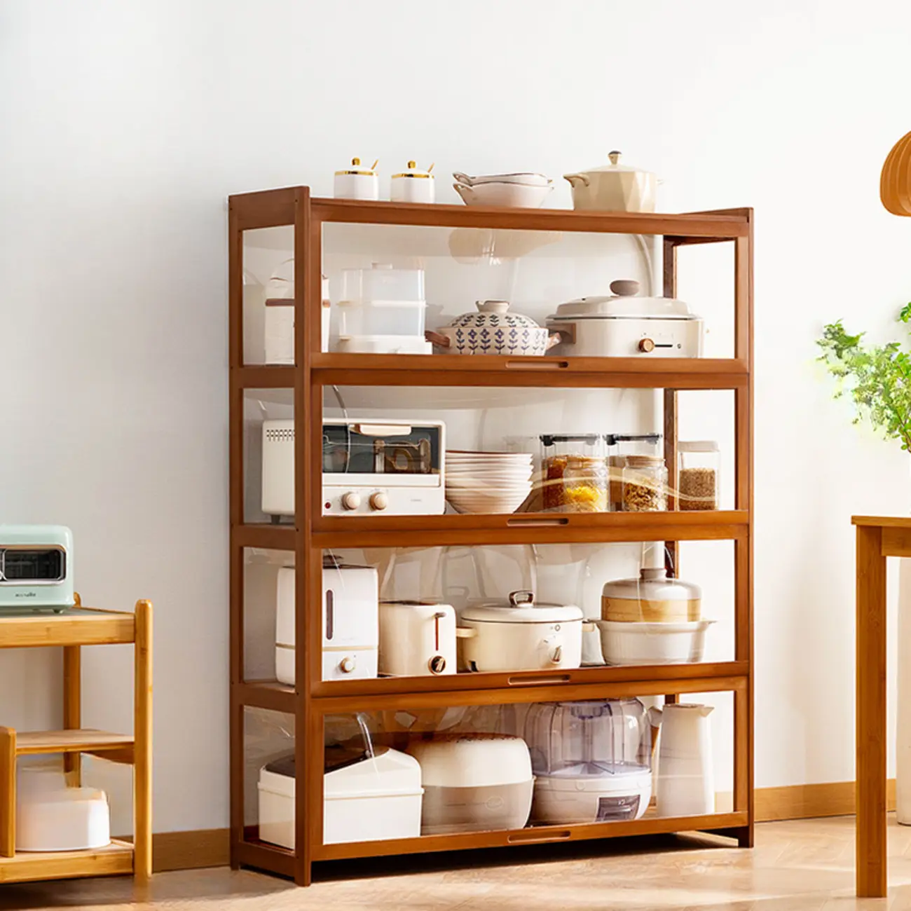 Bambusa Detached Modern Multifunctional Storage Sideboard Image - 6 | homeyfad