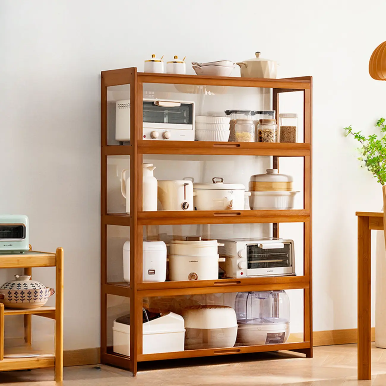 Bambusa Detached Modern Multifunctional Storage Sideboard Image - 2 | homeyfad