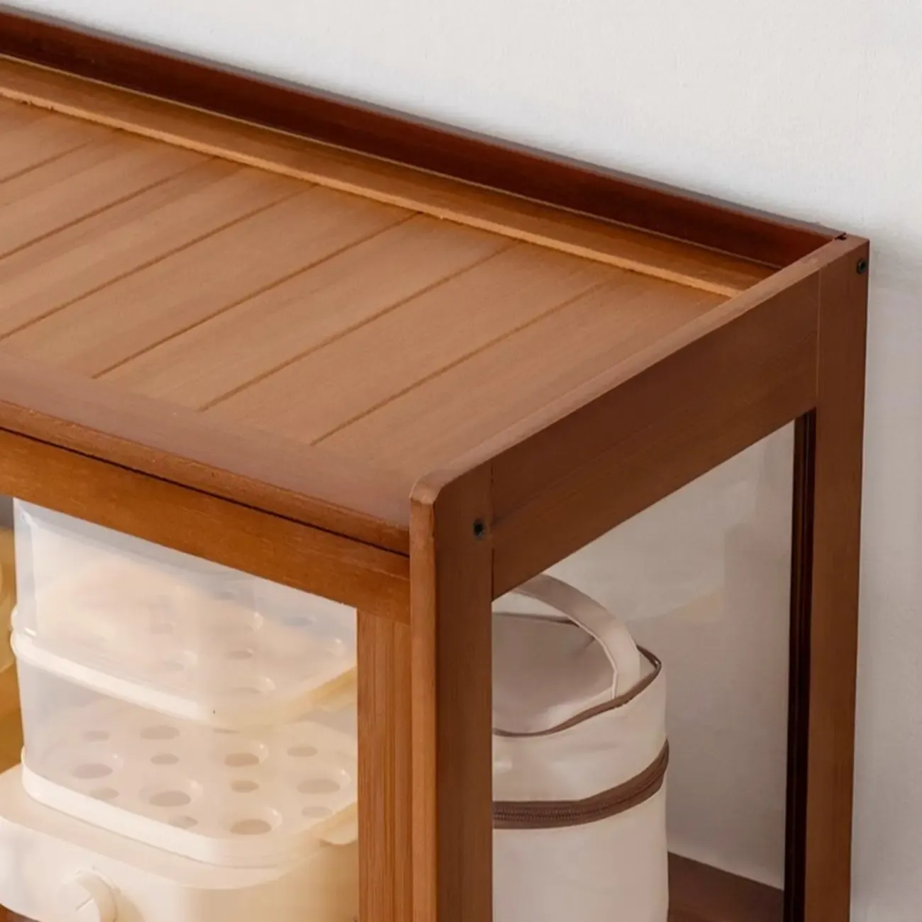 Bambusa Detached Modern Multifunctional Storage Sideboard Image - 8