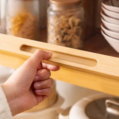 Bambusa Detached Modern Multifunctional Storage Sideboard Image - 12