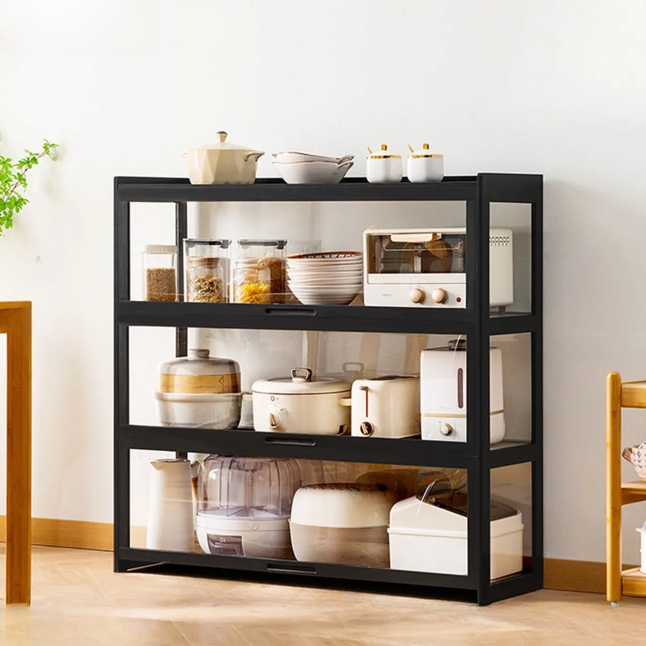 Bambusa Detached Modern Multifunctional Storage Sideboard Image - 14 | homeyfad